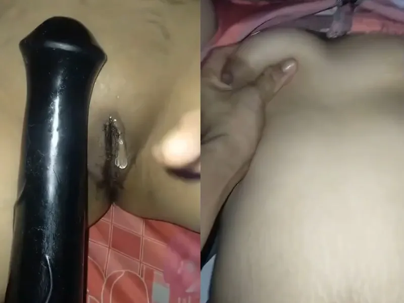 Em ghệ xinh tươi vú đẹp âm đạo múp móc lồn bằng sextoy cực sướng
